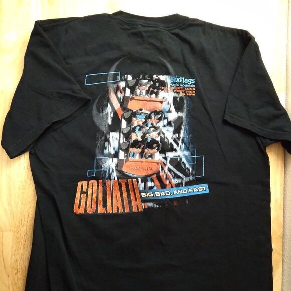 Six Flags Other - Vintage Six Flags Goliath Rollercoaster T-Shirt